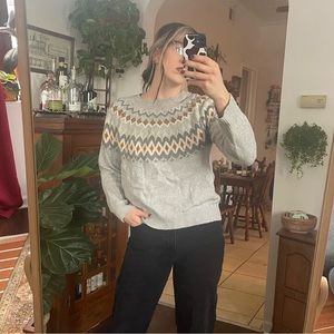 Lucky Brand gray sweater